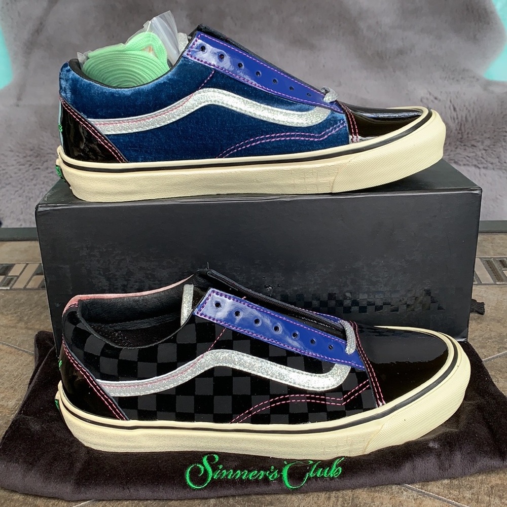 VANS Og Old Skool Lx Sinner’sclb Bktrnsprntyw MENS - Picture 4 of 17